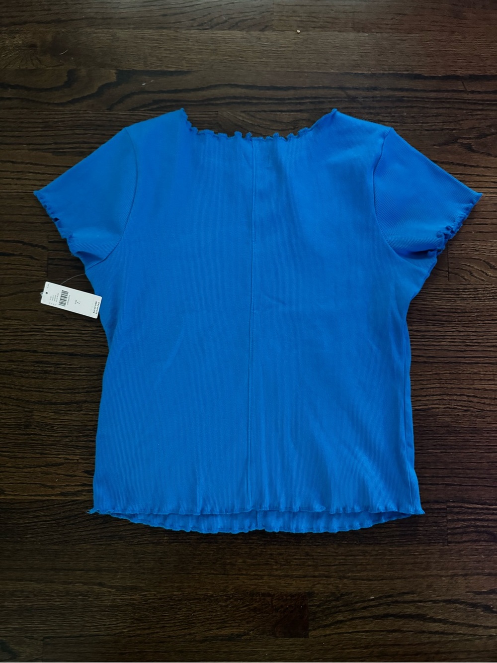 NWT Ribbed Anthro Tee! - Picture 4 of 4